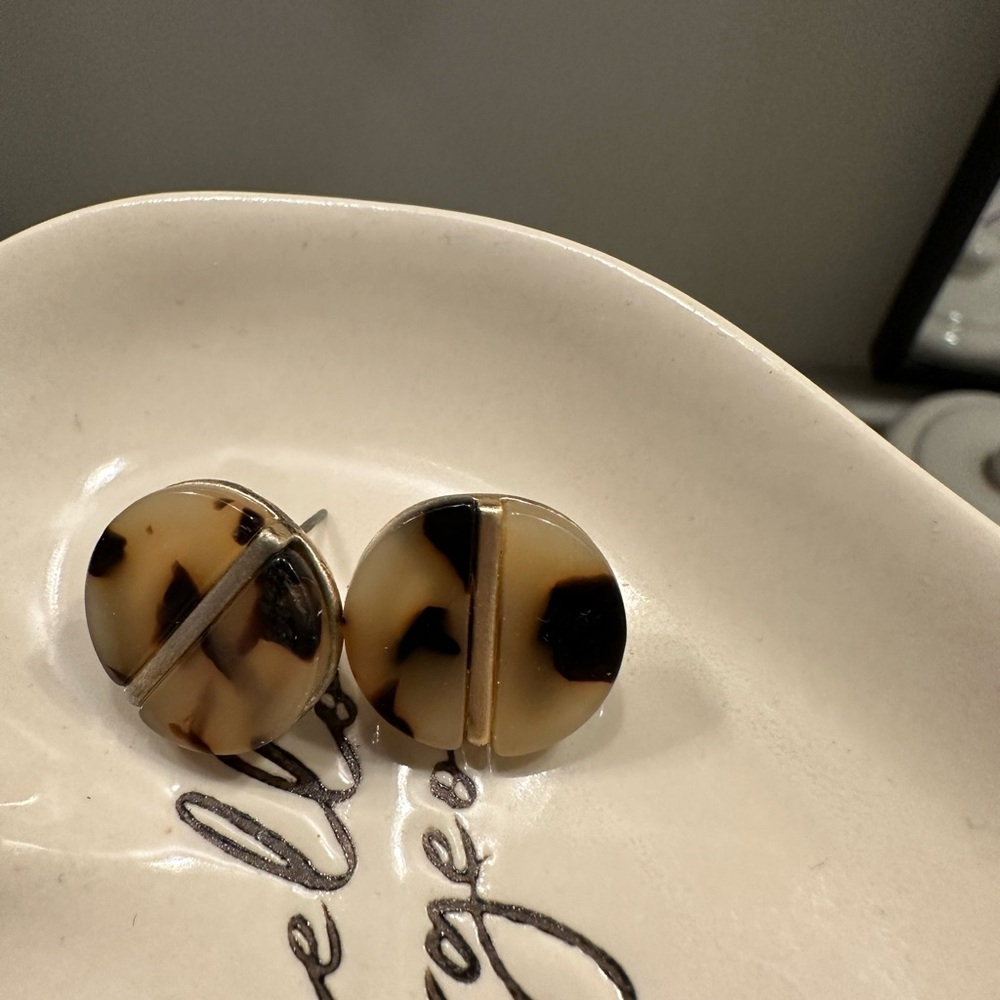Tortoise Studs by Erin McDermott Jewelry